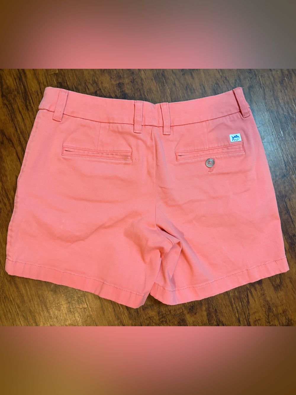 Southern Tide Coral Pink Women’s Bermuda Shorts